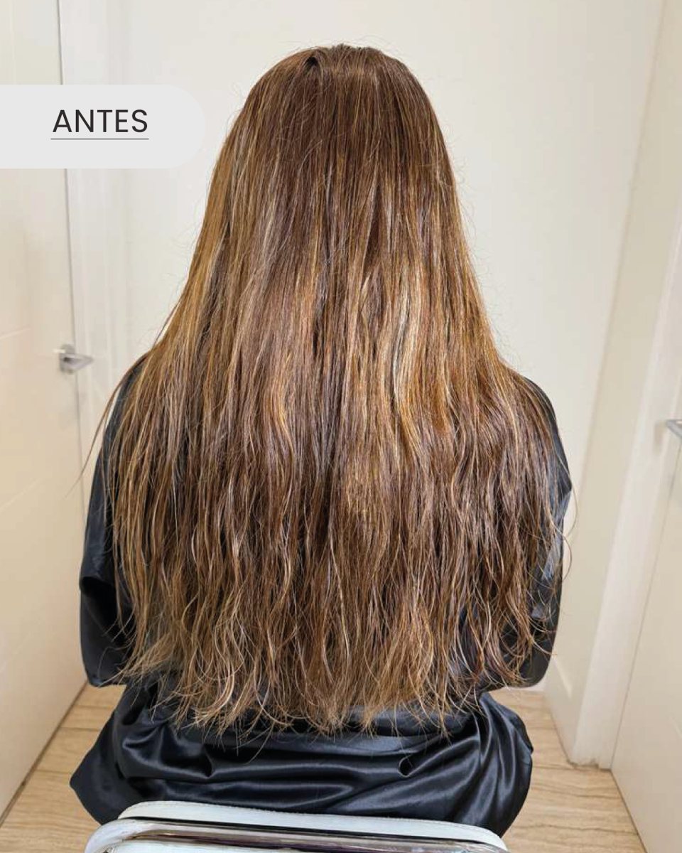 Hair before Angel Hair treatment, result 4